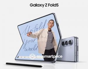 Опубликованы пресс-рендеры Samsung Galaxy Z Fold5 — он будет складываться почти без зазора