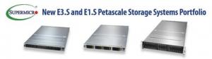 Supermicro расширяет ассортимент серверов с использованием EDSFF E3.S и E1.S