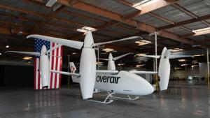 Overair подготовила к испытаниям прототип электролёта «Бабочка» с поворотными роторами